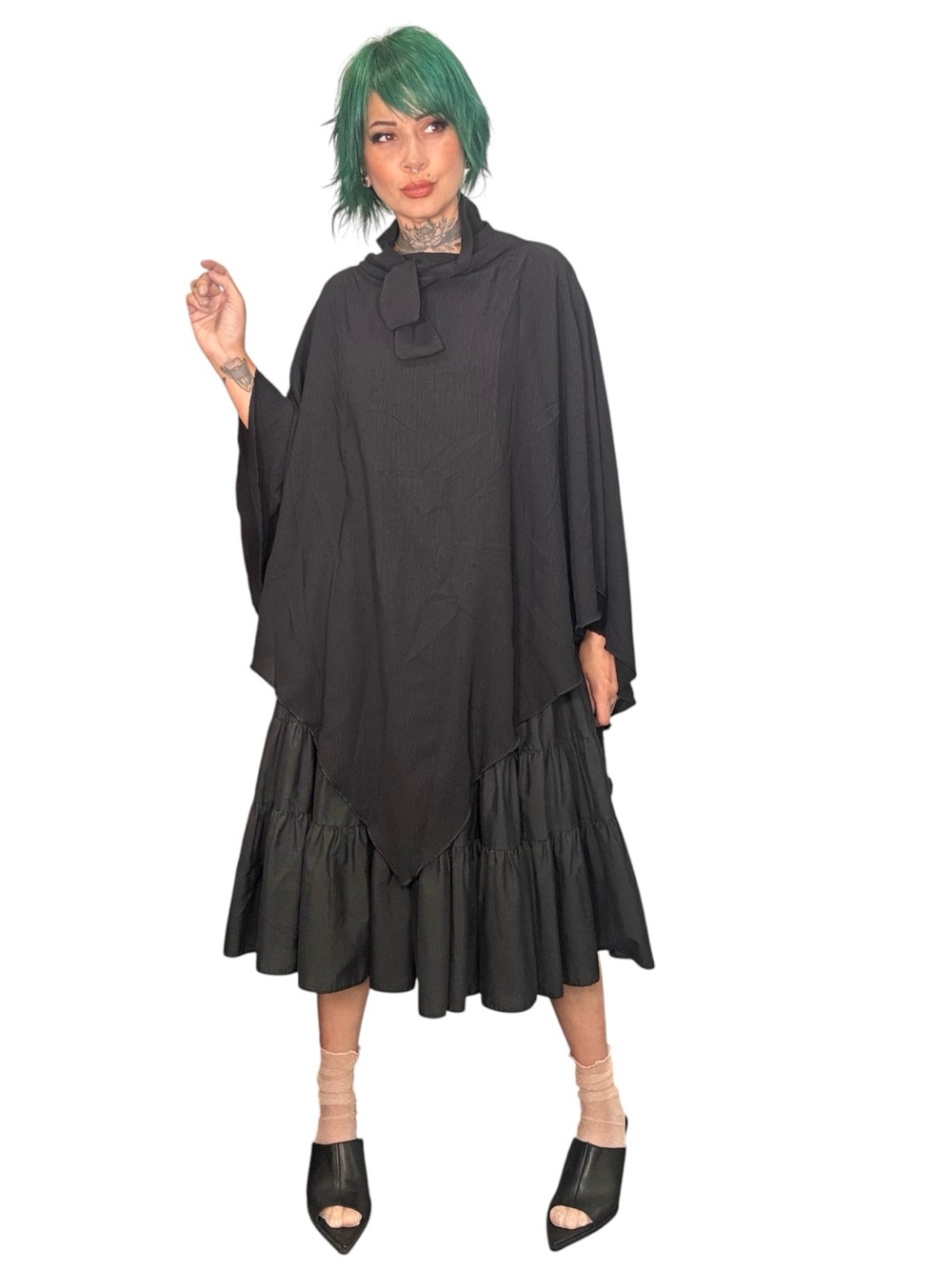Black poncho